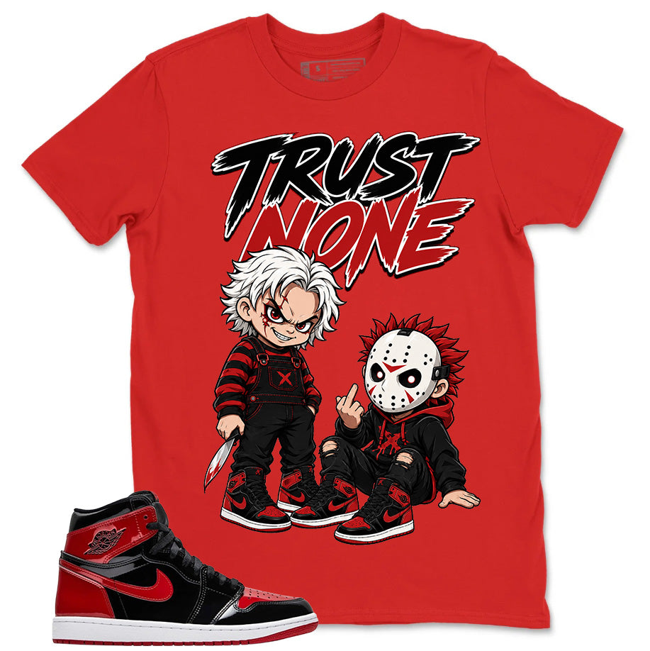 Graphic Tee to Match Patent Bred 1s - Trust None Shirt