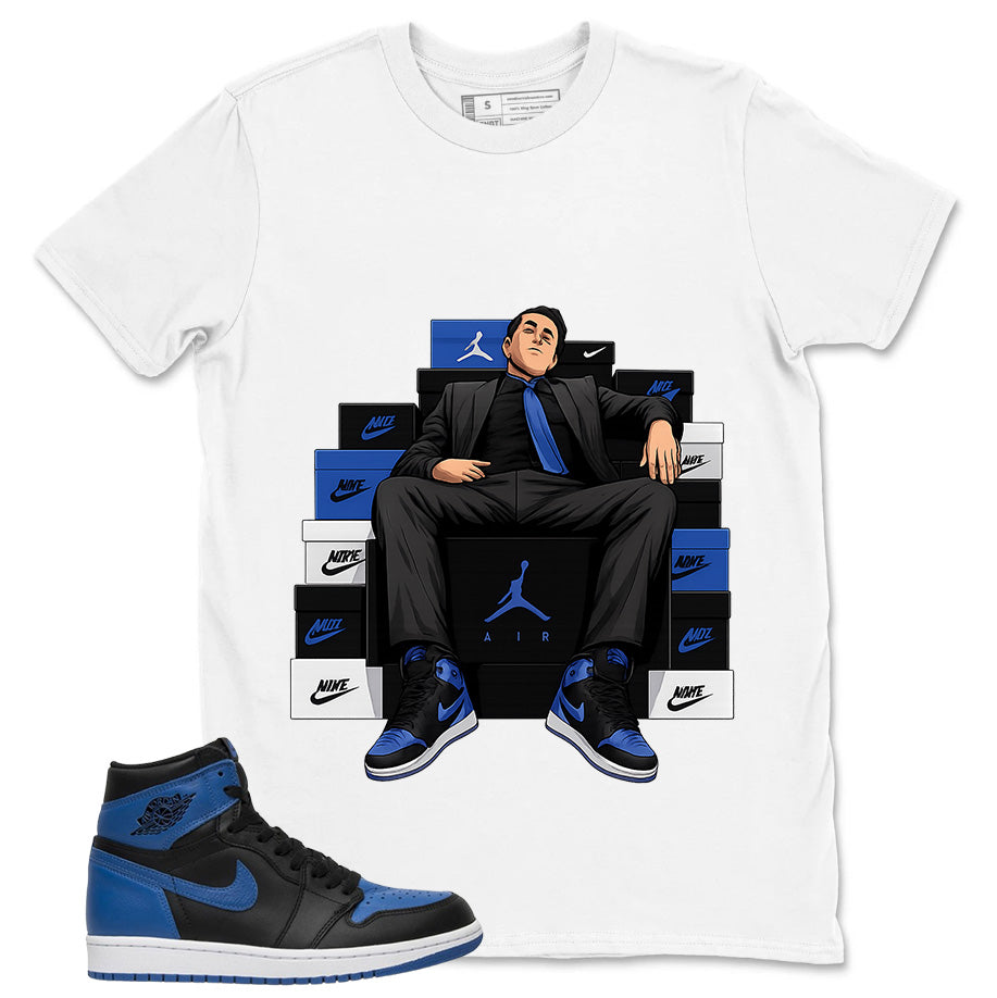 Graphic Tee to Match Air Jordan 1 Royal | Sneaker Fresh Shirt | Zadago