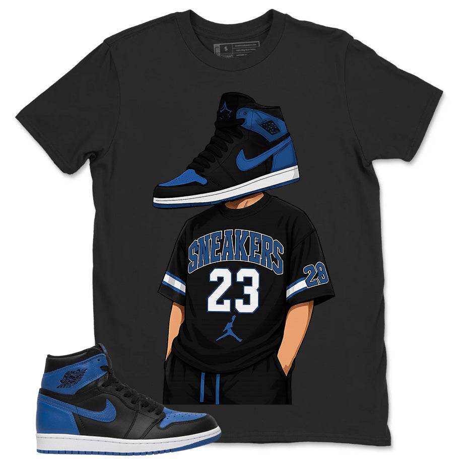 Graphic Tee to Match Air Jordan 1 Royal | Sneakerhead Shirt | Zadago