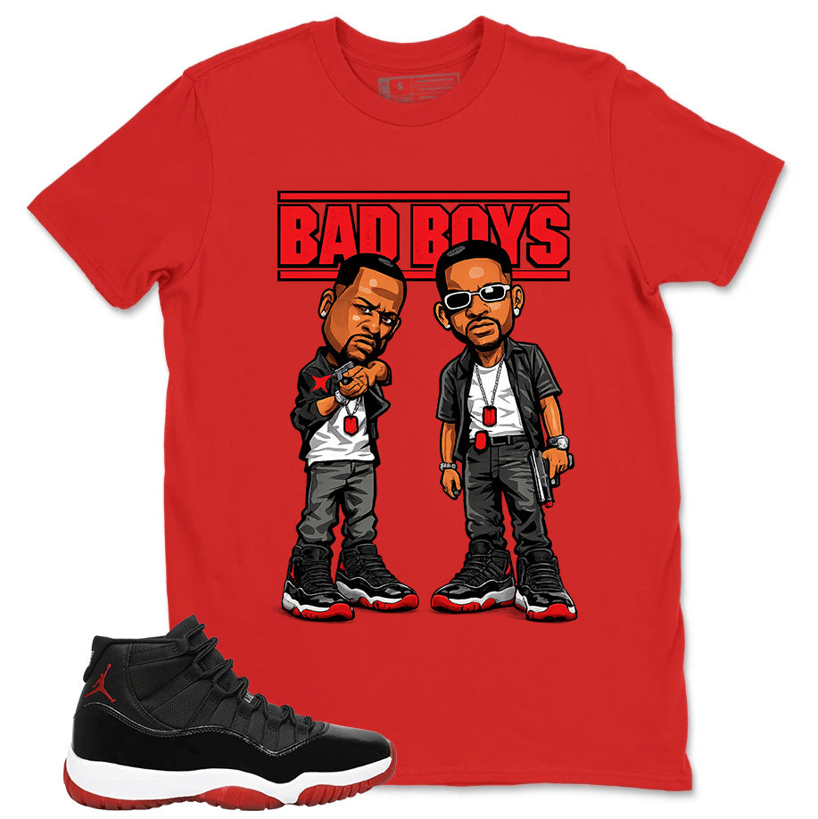 Graphic Tee to Match Air Jordan 11 Bred | Bad Boys Shirt | Zadago