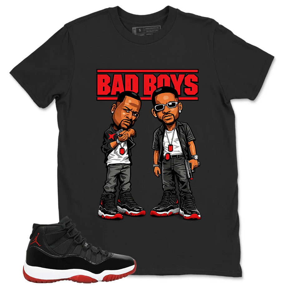 Graphic Tee to Match Air Jordan 11 Bred | Bad Boys Shirt | Zadago
