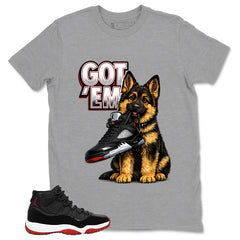 Graphic Tee to Match Air Jordan 11 Bred | Got 'Em Gs Shirt | Zadago