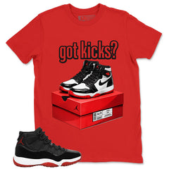 Graphic Tee to Match Air Jordan 11 Bred | Got Kick Shirt | Zadago