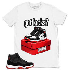 Graphic Tee to Match Air Jordan 11 Bred | Got Kick Shirt | Zadago