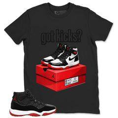 Graphic Tee to Match Air Jordan 11 Bred | Got Kick Shirt | Zadago