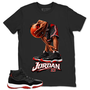 Graphic Tee to Match Air Jordan 11 Bred | Jordan 23 Shirt | Zadago