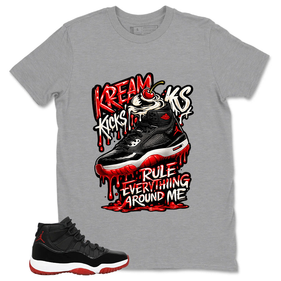 Graphic Tee to Match Air Jordan 11 Bred | Kream Kicks Shirt | Zadago
