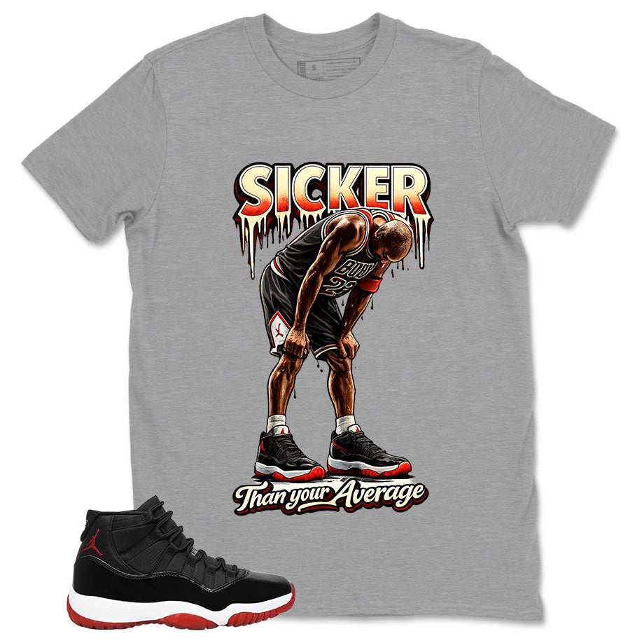 Graphic Tee to Match Air Jordan 11 Bred | Sicker Shirt | Zadago