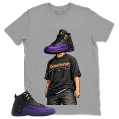Graphic Tee to Match Air Jordan 12 Field Purple | Sneakerhead Shirt | Zadago