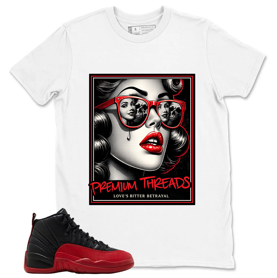 Graphic Tee to Match Air Jordan 12 Flu Game | Betrayal Shirt | Zadago