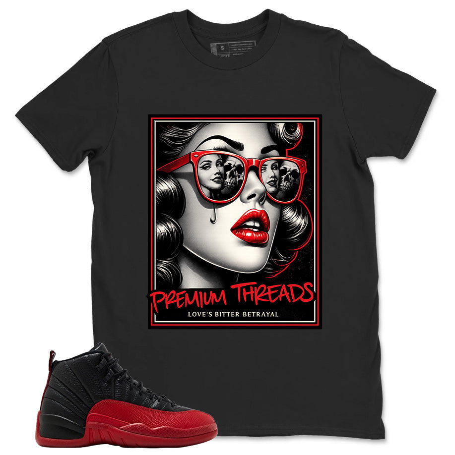 Graphic Tee to Match Air Jordan 12 Flu Game | Betrayal Shirt | Zadago