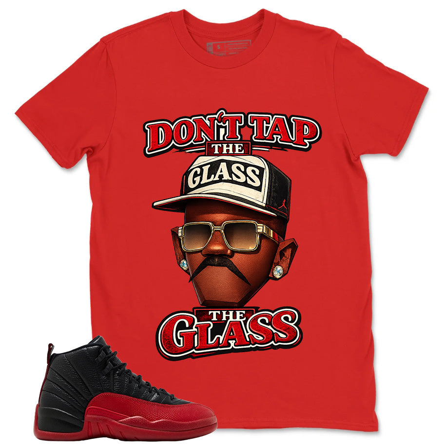 Graphic Tee to Match Air Jordan 12 Flu Game | Don't Tap The Glass Shirt | Zadago