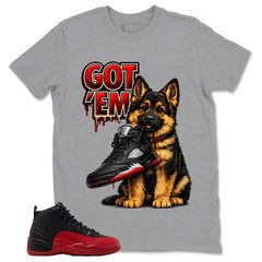 Graphic Tee to Match Air Jordan 12 Flu Game | Got 'Em GS Shirt | Zadago