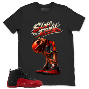 Graphic Tee to Match Air Jordan 12 Flu Game | Slam Dunk Shirt | Zadago