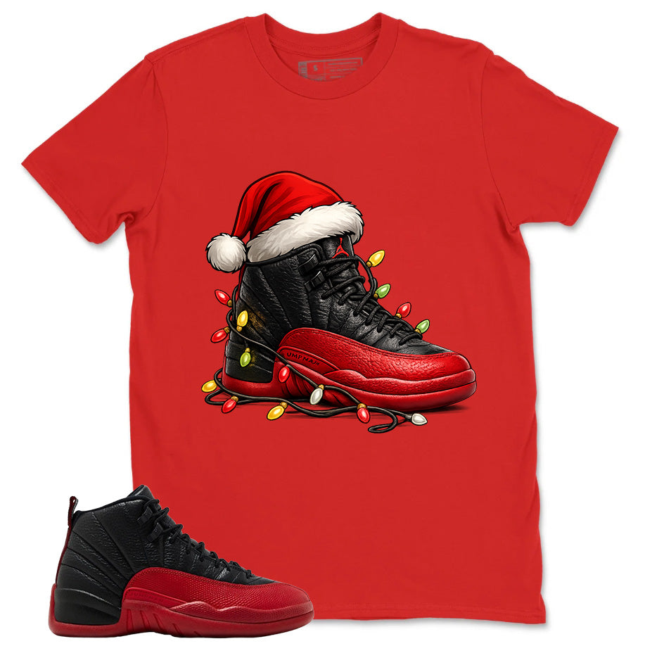 Graphic Tee to Match Air Jordan 12 Flu Game | Sneaker Light Shirt | Zadago