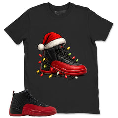 Graphic Tee to Match Air Jordan 12 Flu Game | Sneaker Light Shirt | Zadago