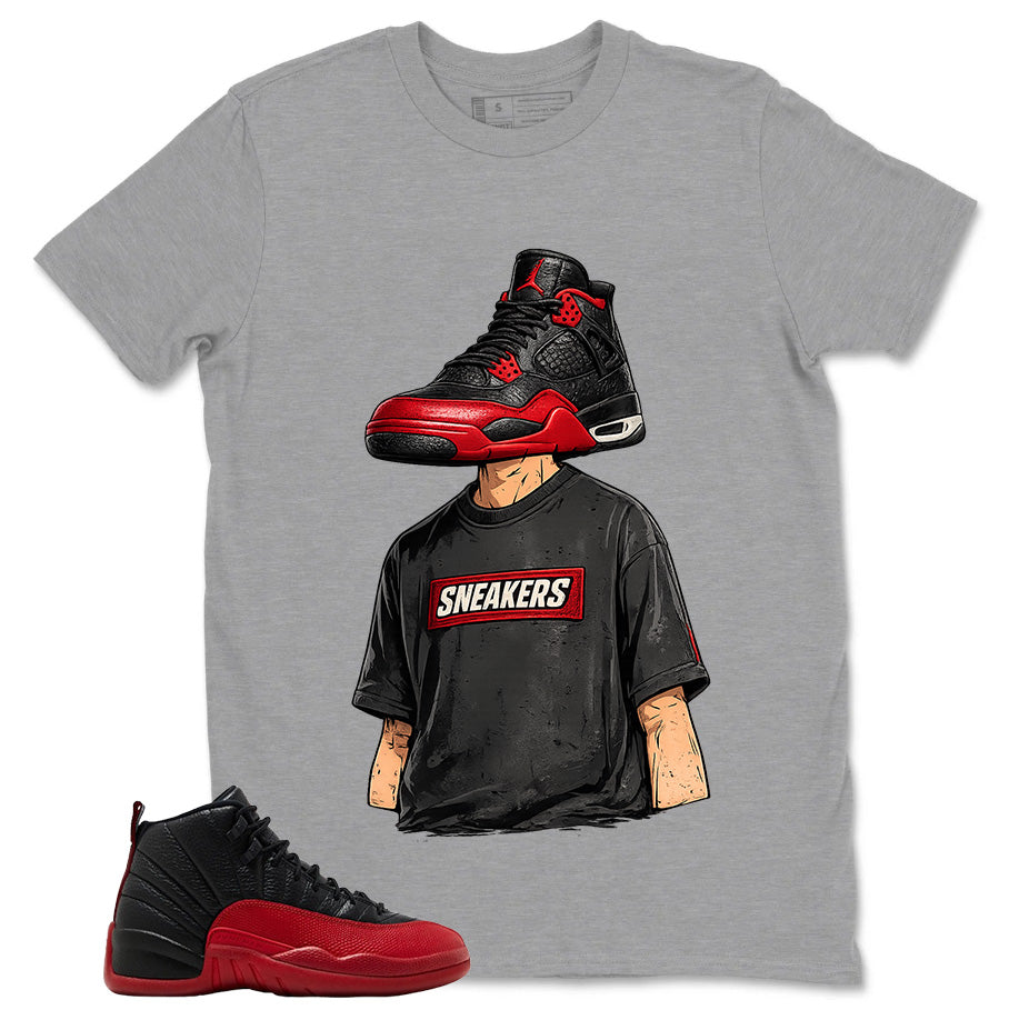Graphic Tee to Match Air Jordan 12 Flu Game | Sneakerhead Shirt | Zadago