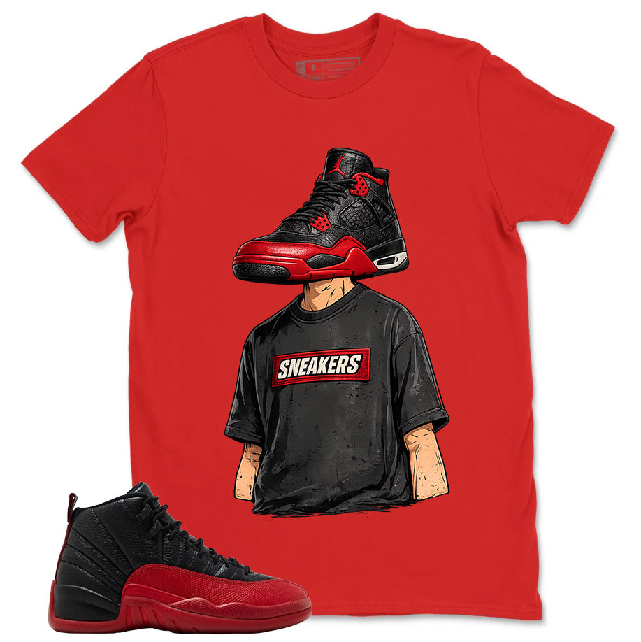 Graphic Tee to Match Air Jordan 12 Flu Game | Sneakerhead Shirt | Zadago
