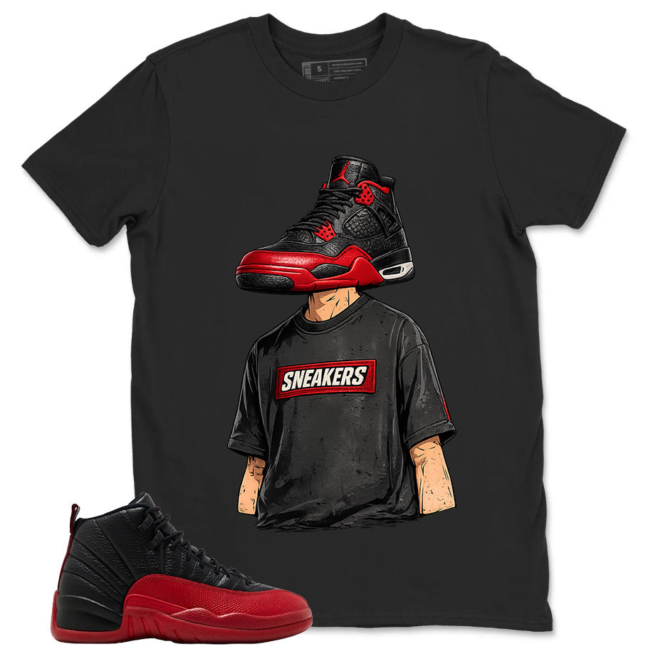 Graphic Tee to Match Air Jordan 12 Flu Game | Sneakerhead Shirt | Zadago