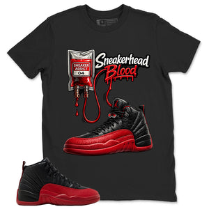 Graphic Tee to Match Air Jordan 12 Flu Game | Sneakerhead Shirt | Zadago