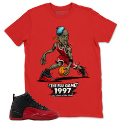 Graphic Tee to Match Air Jordan 12 Flu Game | The Flu Game Shirt | Zadago