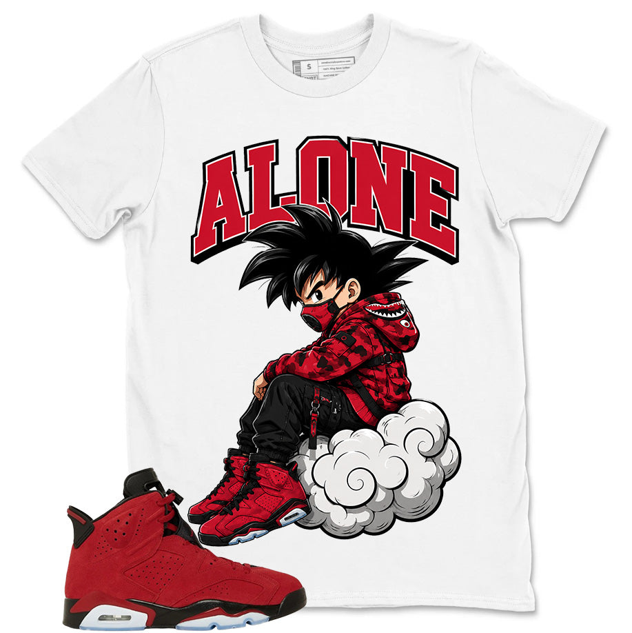 Graphic Tee to Match Air Jordan 6 Toro Bravo | Alone Shirt | Zadago
