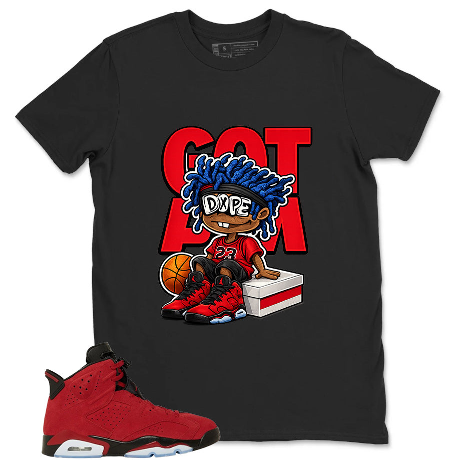 Graphic Tee to Match Air Jordan 6 Toro Bravo | Got 'Em Dope Shirt | Zadago