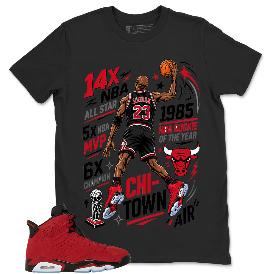 Graphic Tee to Match Air Jordan 6 Toro Bravo | Jordan 23 All Star Shirt | Zadago