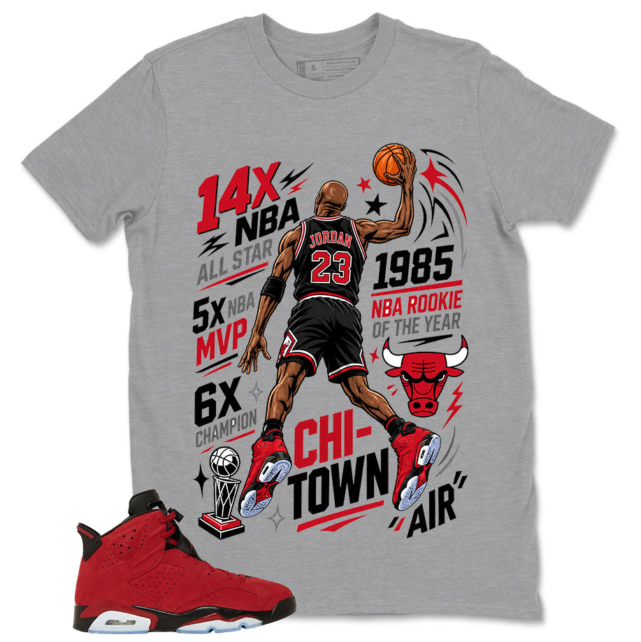 Graphic Tee to Match Air Jordan 6 Toro Bravo | Jordan 23 All Star Shirt | Zadago