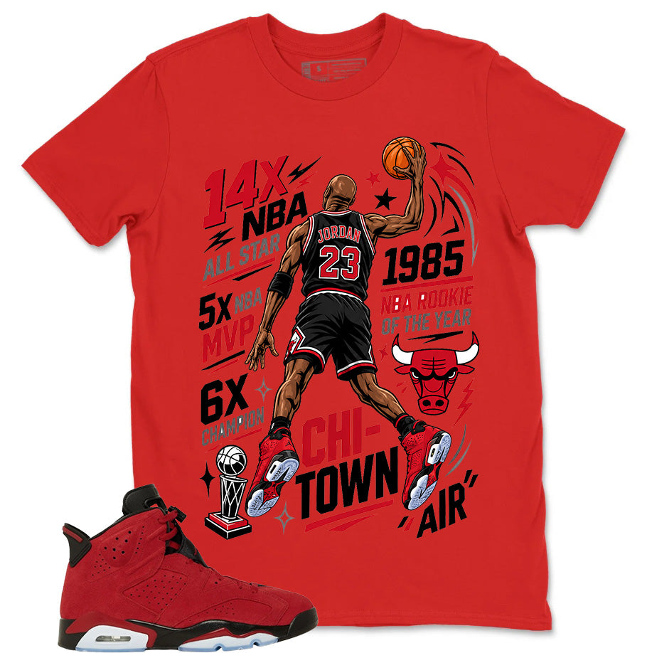 Graphic Tee to Match Air Jordan 6 Toro Bravo | Jordan 23 All Star Shirt | Zadago