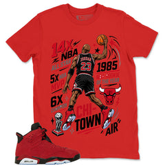 Graphic Tee to Match Air Jordan 6 Toro Bravo | Jordan 23 All Star Shirt | Zadago