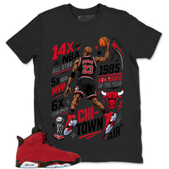 Graphic Tee to Match Air Jordan 6 Toro Bravo | Jordan 23 All Star Shirt | Zadago