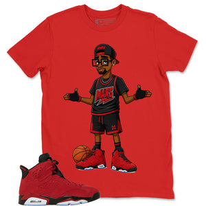 Graphic Tee to Match Air Jordan 6 Toro Bravo | Mars 23 Shirt | Zadago