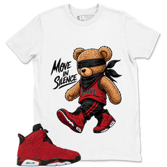 Graphic Tee to Match Air Jordan 6 Toro Bravo | Move In Silence Shirt | Zadago