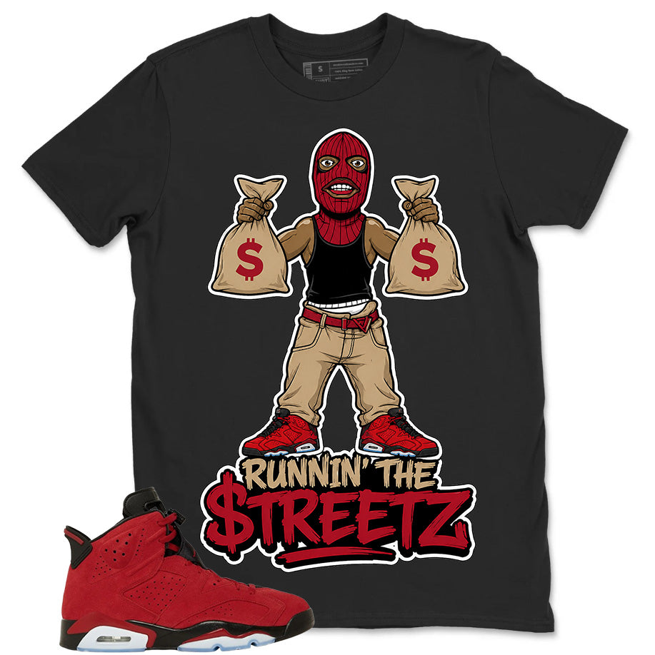 Graphic Tee to Match Air Jordan 6 Toro Bravo | Runnin' The Street Shirt | Zadago