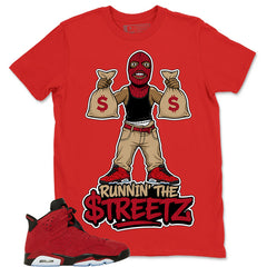 Graphic Tee to Match Air Jordan 6 Toro Bravo | Runnin' The Street Shirt | Zadago