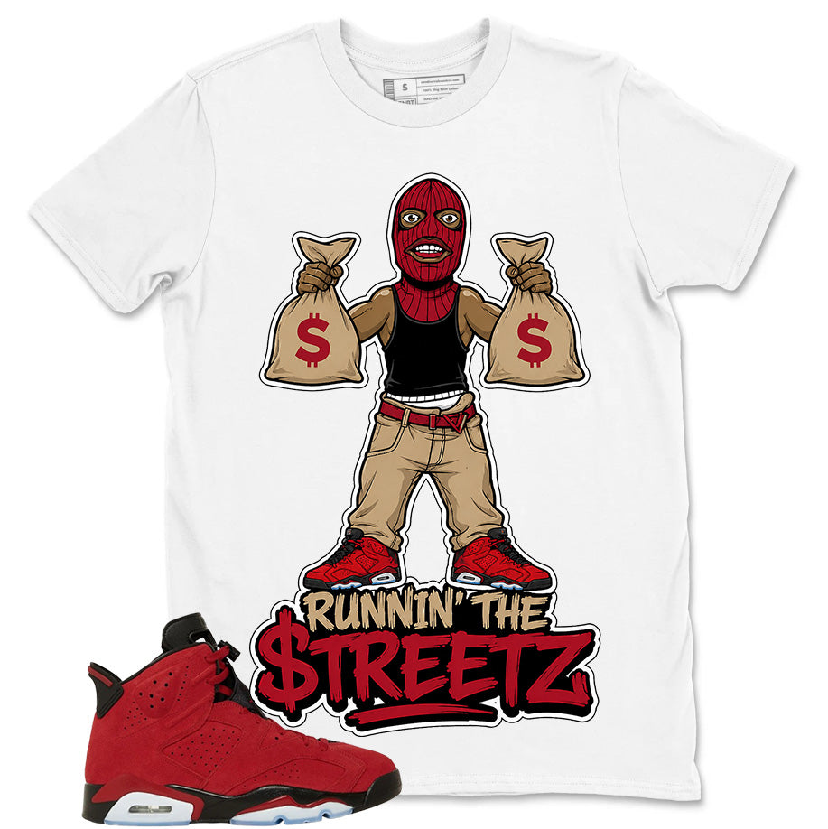 Graphic Tee to Match Air Jordan 6 Toro Bravo | Runnin' The Street Shirt | Zadago