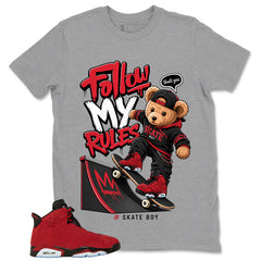 Graphic Tee to Match Air Jordan 6 Toro Bravo | Skate Boy Shirt | Zadago