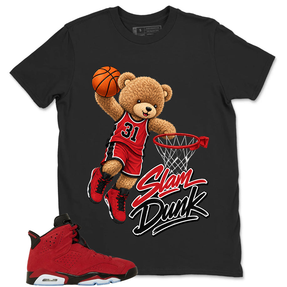 Graphic Tee to Match Air Jordan 6 Toro Bravo | Slam Dunk Shirt | Zadago