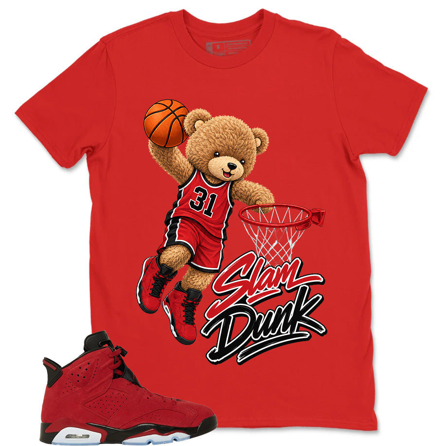 Graphic Tee to Match Air Jordan 6 Toro Bravo | Slam Dunk Shirt | Zadago