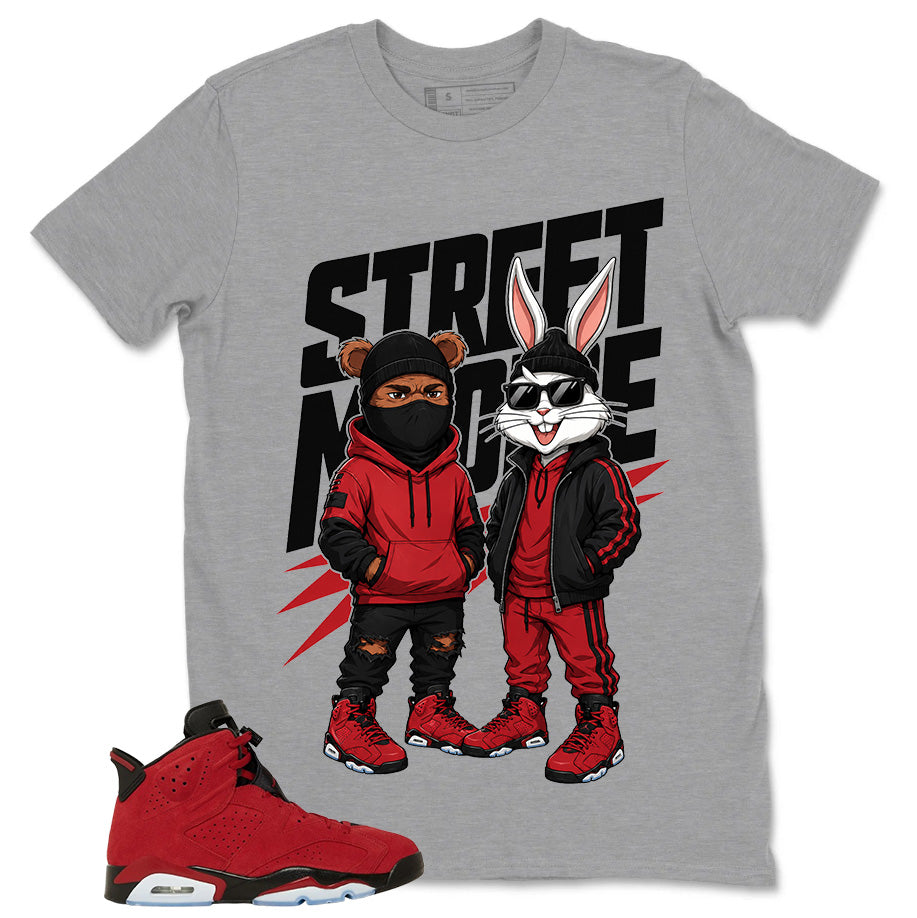 Graphic Tee to Match Air Jordan 6 Toro Bravo | Street Mode Shirt | Zadago