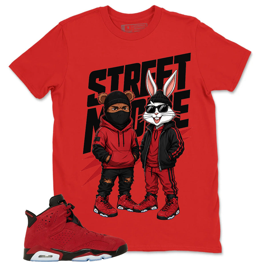 Graphic Tee to Match Air Jordan 6 Toro Bravo | Street Mode Shirt | Zadago
