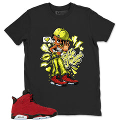 Graphic Tee to Match Air Jordan 6 Toro Bravo | Talk To The Hand Shirt | Zadago