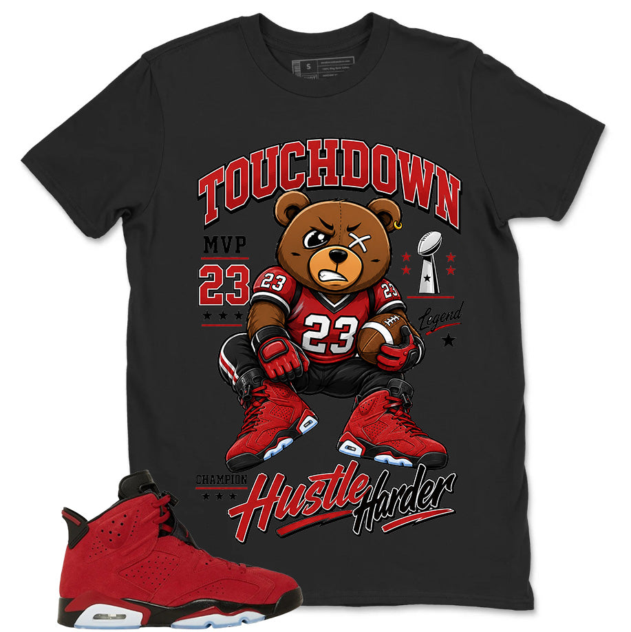 Graphic Tee to Match Air Jordan 6 Toro Bravo | Touchdown 23 Shirt | Zadago