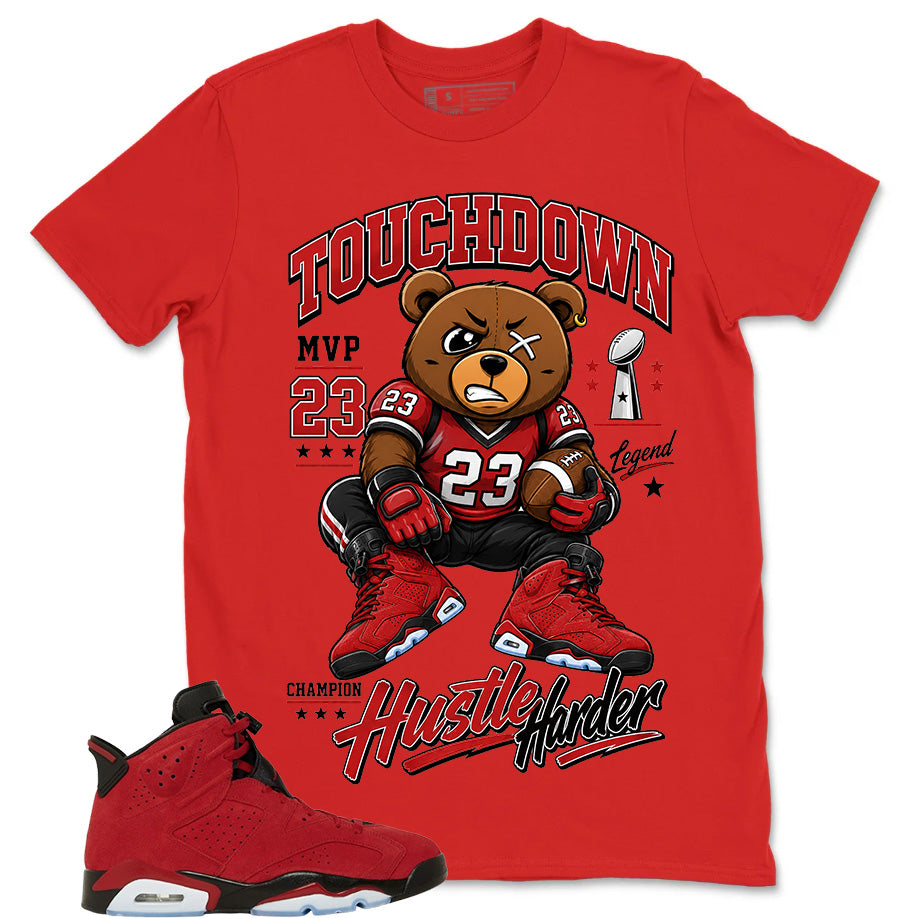 Graphic Tee to Match Air Jordan 6 Toro Bravo | Touchdown 23 Shirt | Zadago
