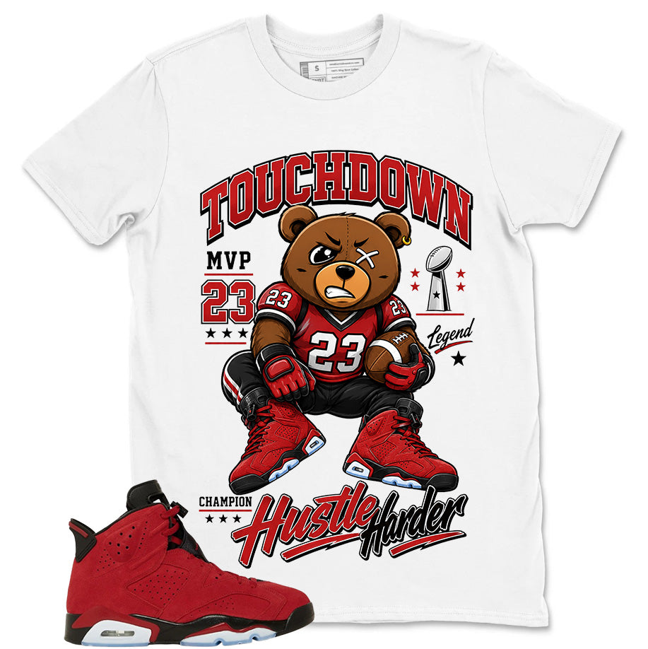 Graphic Tee to Match Air Jordan 6 Toro Bravo | Touchdown 23 Shirt | Zadago