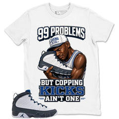 Graphic Tee to Match Flint Grey 9s - 99 Problems Shirt
