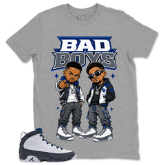 Graphic Tee to Match Flint Grey 9s - Bad Boys Shirt