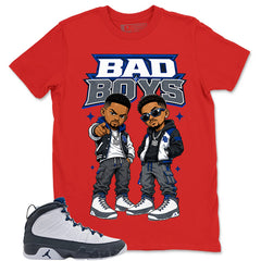 Graphic Tee to Match Flint Grey 9s - Bad Boys Shirt