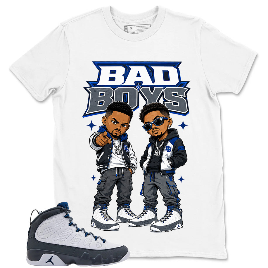 Graphic Tee to Match Flint Grey 9s - Bad Boys Shirt